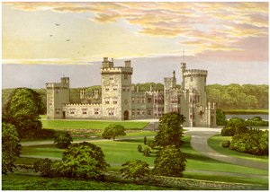 Dromoland, County Clare, Irland, hjemsted for Lord Inchiquin, c1880 af Unbekannt