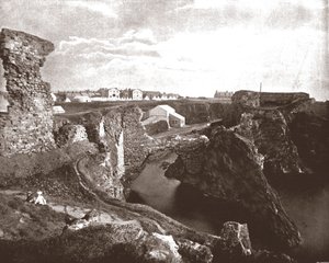 Dunbar Castle, East Lothian, Skotland, 1894. af Unbekannt
