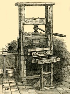 Duplikat af Franklins Press, 1881. af Unbekannt