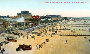 East Parade and Sands, Bognor Regis, West Sussex, 1950 af Unbekannt