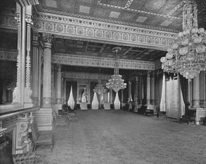 East Room i Det Hvide Hus, Washington DC, USA, c1900. af Unbekannt