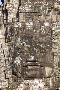 Østporten til Angkor Thom, Siem Reap, Cambodja af Unbekannt