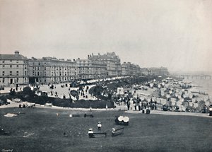 Eastbourne - Generel udsigt fra Wish Tower, 1895 af Unbekannt