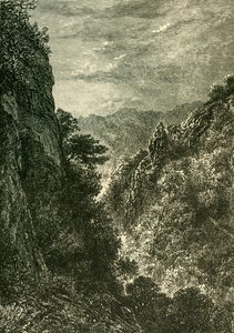 Ebbor Gorge, 1898. af Unbekannt