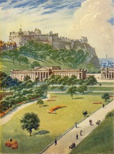 Edinburgh Castle, c1948. af Unbekannt
