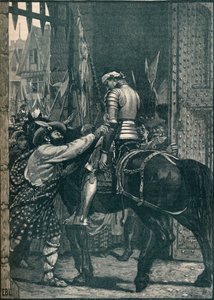 Edinburgh efter slaget ved Flodden, 1513 1905. af Unbekannt