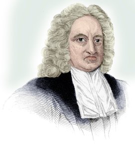 Edmond Halley, engelsk astronom, matematiker, meteorolog og fysiker, c1850 af Unbekannt