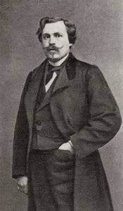 Edmond de Goncourt, fransk forfatter, 1868 af Unbekannt
