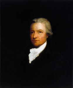 Edmund (Edmond) Cartwright, britisk tekstilpioner c 1800 af Unbekannt