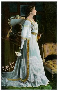 Edna May, amerikansk skuespillerinde og sangerinde, c1900-1919 af Unbekannt
