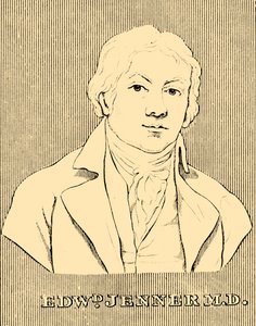 Edward Jenner M.D., 1749-1823, 1830. af Unbekannt