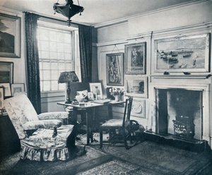 Edward Marshs stue, c1934 af Unbekannt