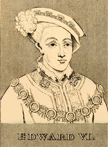 Edward V, 1537-1553, 1830. af Unbekannt