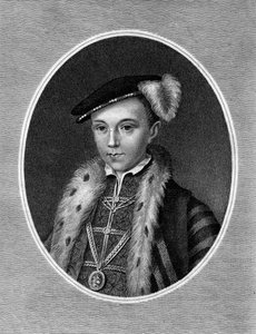 Edward VI, konge af England, 1800-tallet af Unbekannt