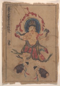 Otte buddhistiske malerier. af Unbekannt