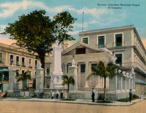 El Templete, Havana, Cuba, c1920. af Unbekannt