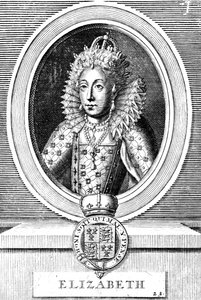 Elizabeth I, dronning af England og Irland af Unbekannt