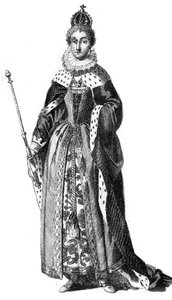 Elizabeth I af England, 1533-1603 af Unbekannt