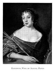 Elizabeth Pepys 1640-1669, 1800-tallet af Unbekannt