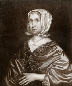 Elizabeth Steward, mor til Oliver Cromwell, 1600-tallet, 1899 af Unbekannt