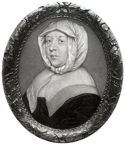 Elizabeth Steward, mor til Oliver Cromwell, 1600-tallet, 1899 af Unbekannt