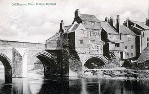 Elvet Bridge, Durham, 1905 af Unbekannt