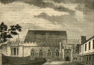 Ely House - The Hall, c1872. af Unbekannt