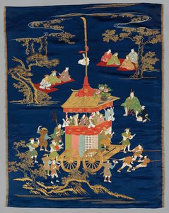 Broderet Fukusa, slutningen af 1800-tallet-begyndelsen af 1900-tallet. af Unbekannt