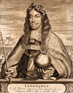 Kejser Leopold I 1640-1705 Fra: Krigsscene, 1675. af Unbekannt