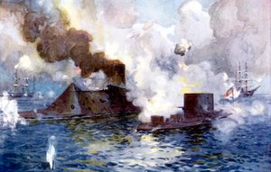 Forlovelse mellem konfødererede og unionister, amerikansk borgerkrig, 1852 c1890 af Unbekannt