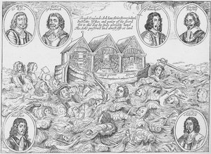 Englands mirakuløse bevarelse, 1646 1903 af Unbekannt