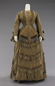 Ensemble, amerikansk, ca. 1875. af Unbekannt
