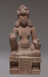 Tronet planetarisk guddom, 850-875. af Unbekannt