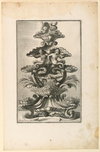 Epergne, fra Drawings By af Unbekannt