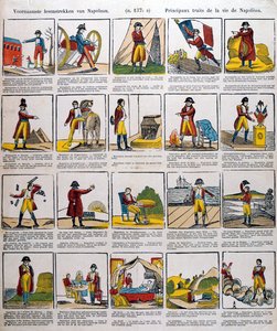 Episoder i livet Napoleon, 1800-tallet af Unbekannt