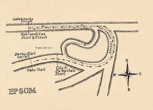 Epsom Race Course, 1940 af Unbekannt