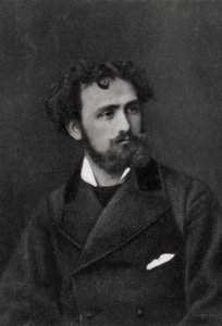 Eugene Delacroix, fransk kunstner, 1854 af Unbekannt