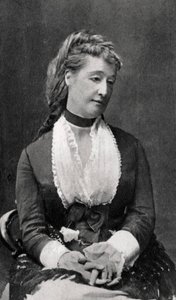 Eugenie de Montijo, kejserindekonsort af Napoleon III af Frankrig, c1865-1875 af Unbekannt