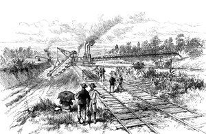 Udgravning af Panamakanalen, 1888 af Unbekannt