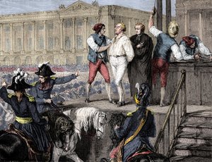 Henrettelse af Louis XVI af Frankrig, Paris, 21. januar 1793 1882-1884. af Unbekannt
