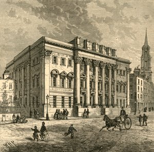 Eksteriør af Goldsmiths Hall, 1897. af Unbekannt