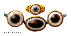 Eye-Agate, 1923 af Unbekannt