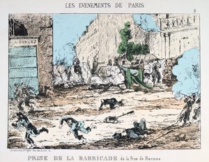 Pariserkommunens fald, 1871 af Unbekannt