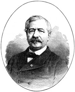 Ferdinand de Lesseps, fransk diplomat og iværksætter fra det 19. århundrede, 1900 af Unbekannt