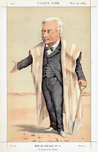 Ferdinand de Lesseps, fransk diplomat og iværksætter, 1869 af Unbekannt