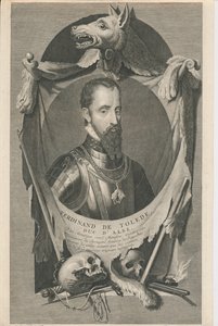 Fernando Alvarez de Toledo 1507-1582 af Unbekannt
