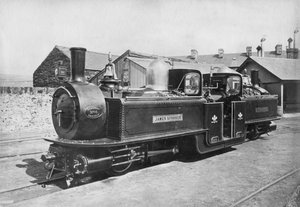 Ffestiniog Railway damplokomotiv nr. 8 James Spooner, 1872 af Unbekannt