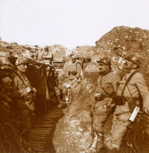 Kampenhed, Ville-sur-Tourbe, Nordfrankrig, c1914-c1918 af Unbekannt