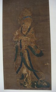 Figur af en ædel Dame. af Unbekannt