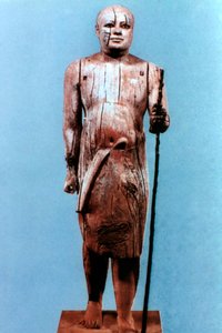 Figurstatue, Egypten, 5. dynasti af Unbekannt